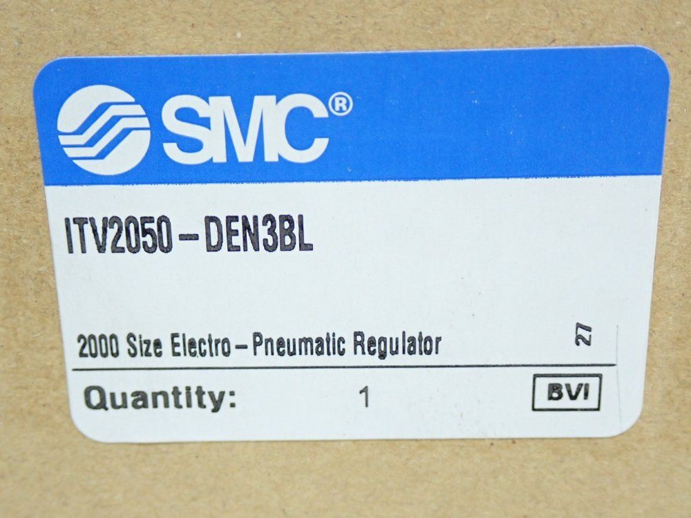 Smc Electro-pneumatic Regulator Unit - Itv2050-den3bl