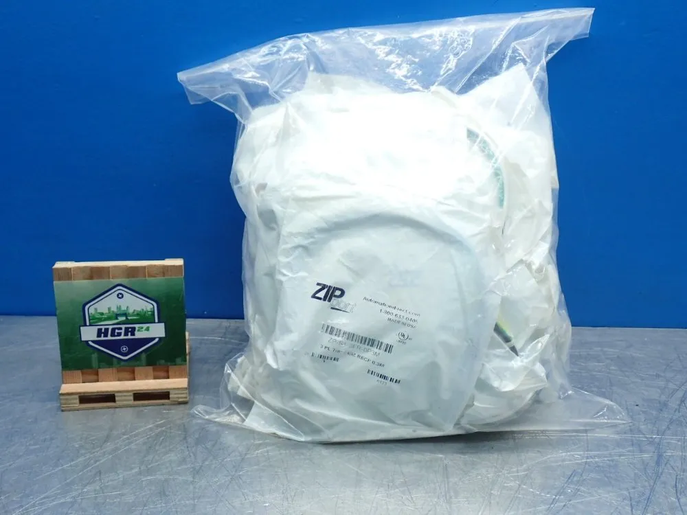 Zipport Bulkhead Connector, 32pcs - Zp-s1-3fr-0p3m