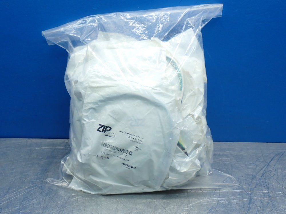 Zipport Bulkhead Connector, 32pcs - Zp-s1-3fr-0p3m