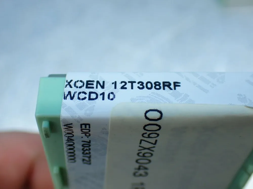 Walter 60 Wcd10 Carbide Inserts - Xoen 12t308rf