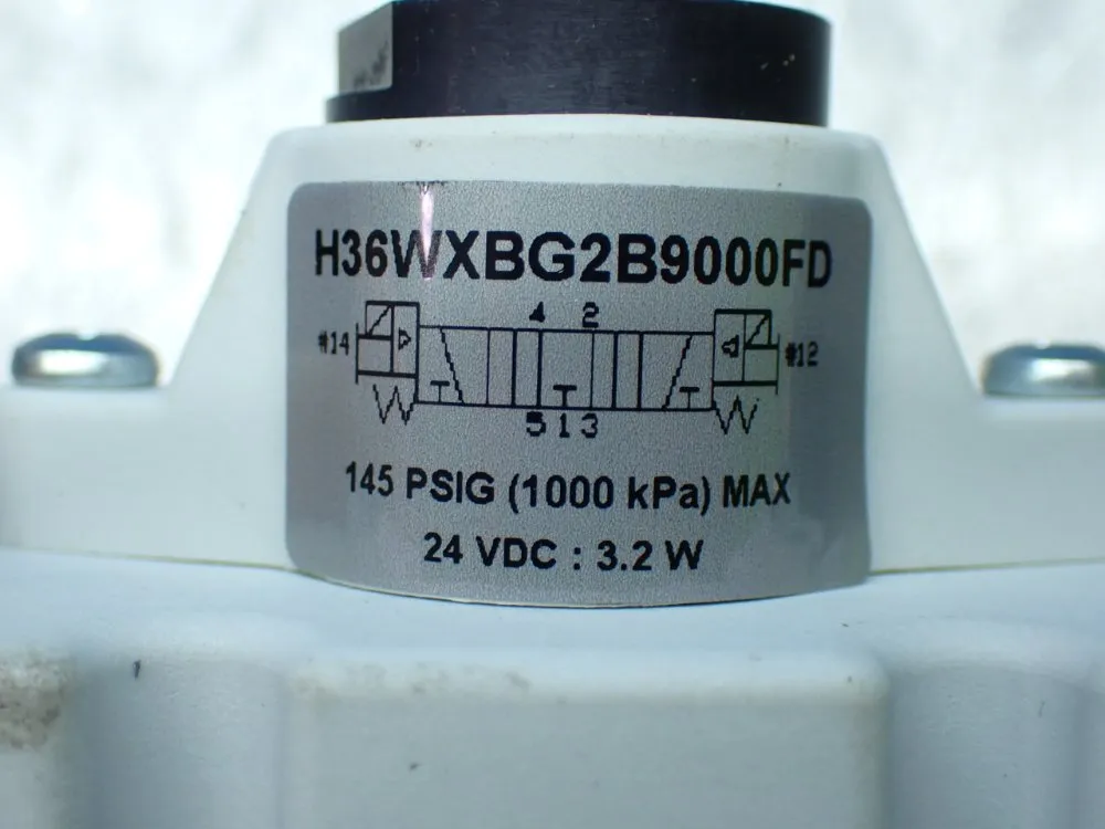 Parker Pneumatic Directional Control Valve - H36wxbg2b9000fd