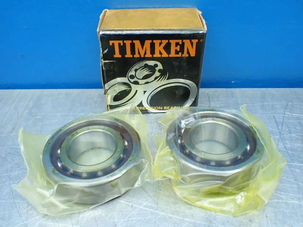 Timken 25 Mm Bore, 52 Mm Od, 15 Mm Width Super Precision Bearing Set. - 2mm205wicrdul