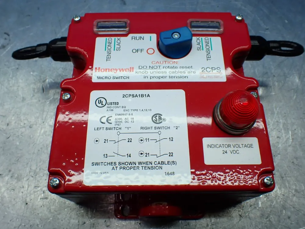 Honeywell Microswitch Safety Control Emergency Stop - 2cpsa1b1a