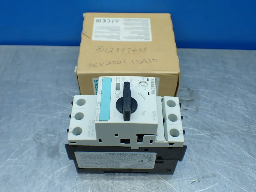 Siemens Motor Protection Circuit Breaker - 3rv1021-1fa10