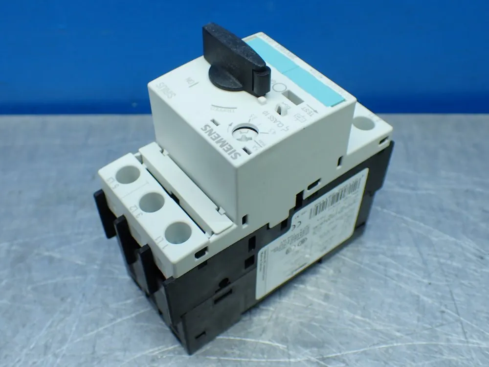 Siemens Motor Protection Circuit Breaker - 3rv1021-1fa10