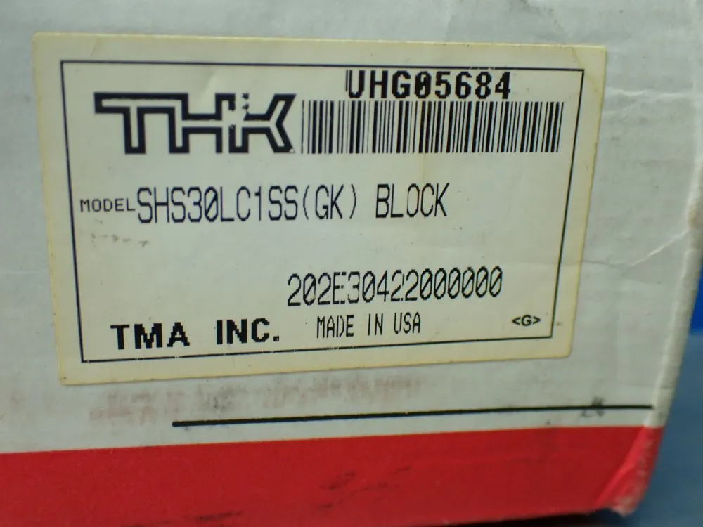 Thk 28mm Rail, 90mm Wide X 131mm Long Precision Linear Guide Block - Shs30lc1ss(gk)