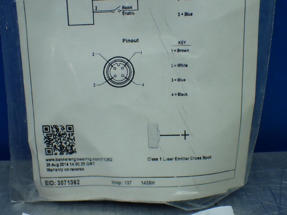 Banner All Purpose Photoelectric Switch - Qs186le14q5
