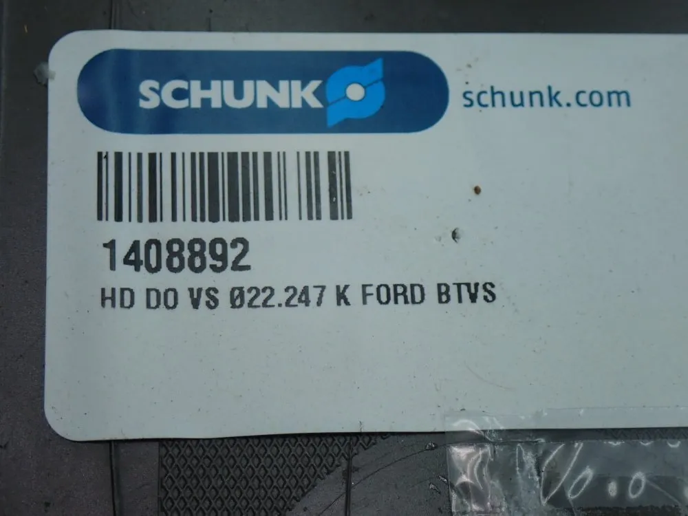 Schunk Hd D0 Vs (⌀)22.247 K Ford Btvs Tool Holder - 1408892