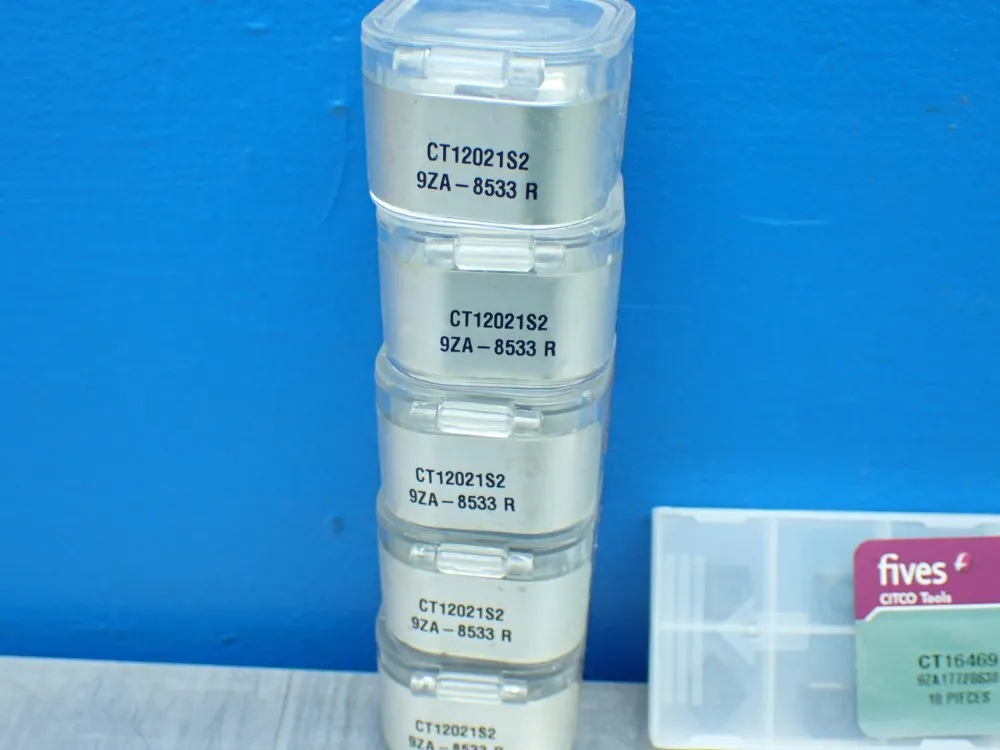 Fives 25pcs Fives Carbide Insert Lot (20x)ct16469, (5x)ct12021s2 - Ct16469