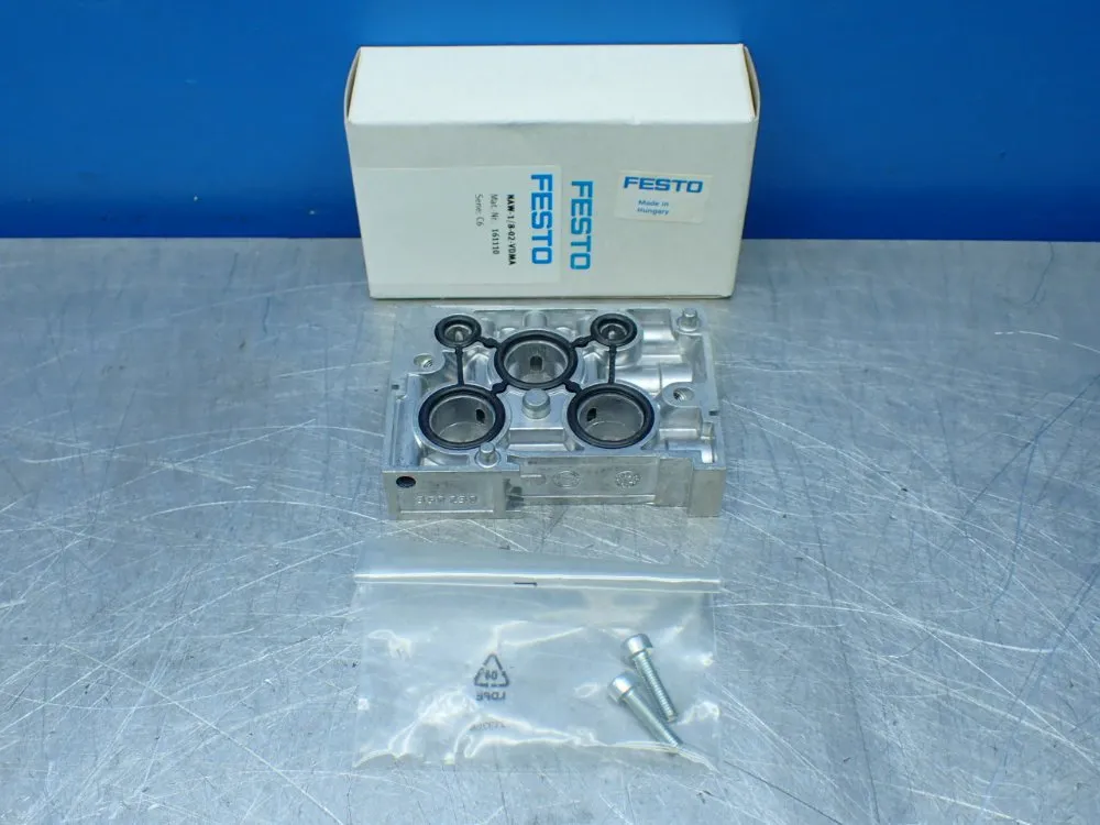 Festo Pneumatic Manifold Sub Base Unit - Naw-1/8-02-vdma