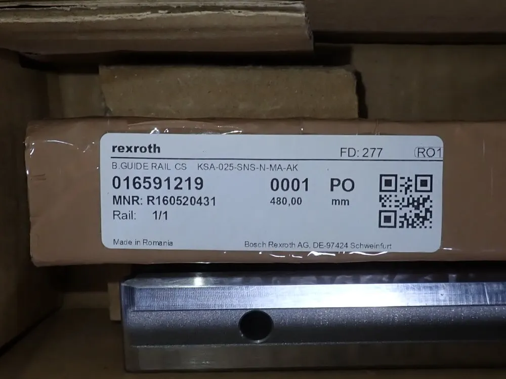 Rexroth 19" Guide Rail - 016591219