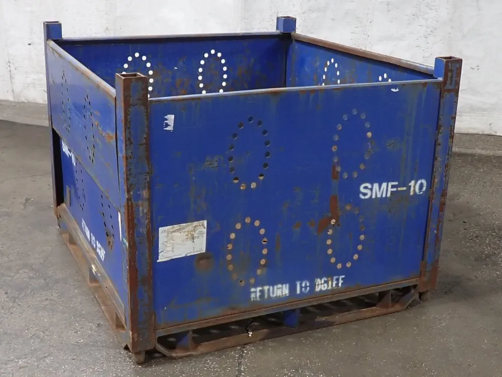 Broadway Metals Inc 48" X 52" X 30" Metal Crate