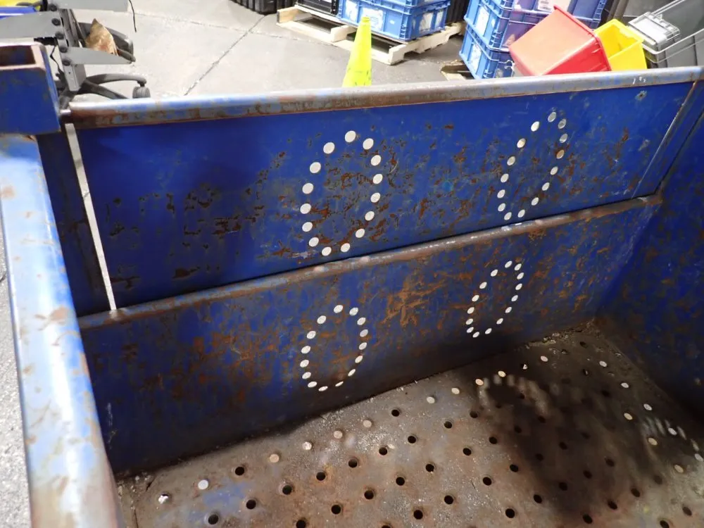 Broadway Metals Inc 48" X 52" X 30" Metal Crate