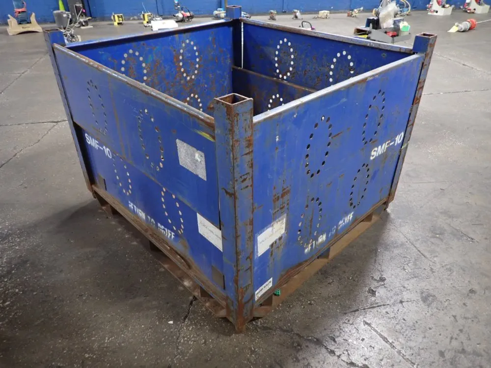 Broadway Metals Inc 48" X 52" X 30" Metal Crate