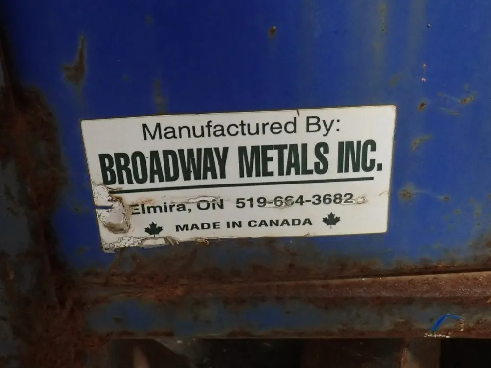 Broadway Metals Inc 48" X 52" X 30" Metal Crate