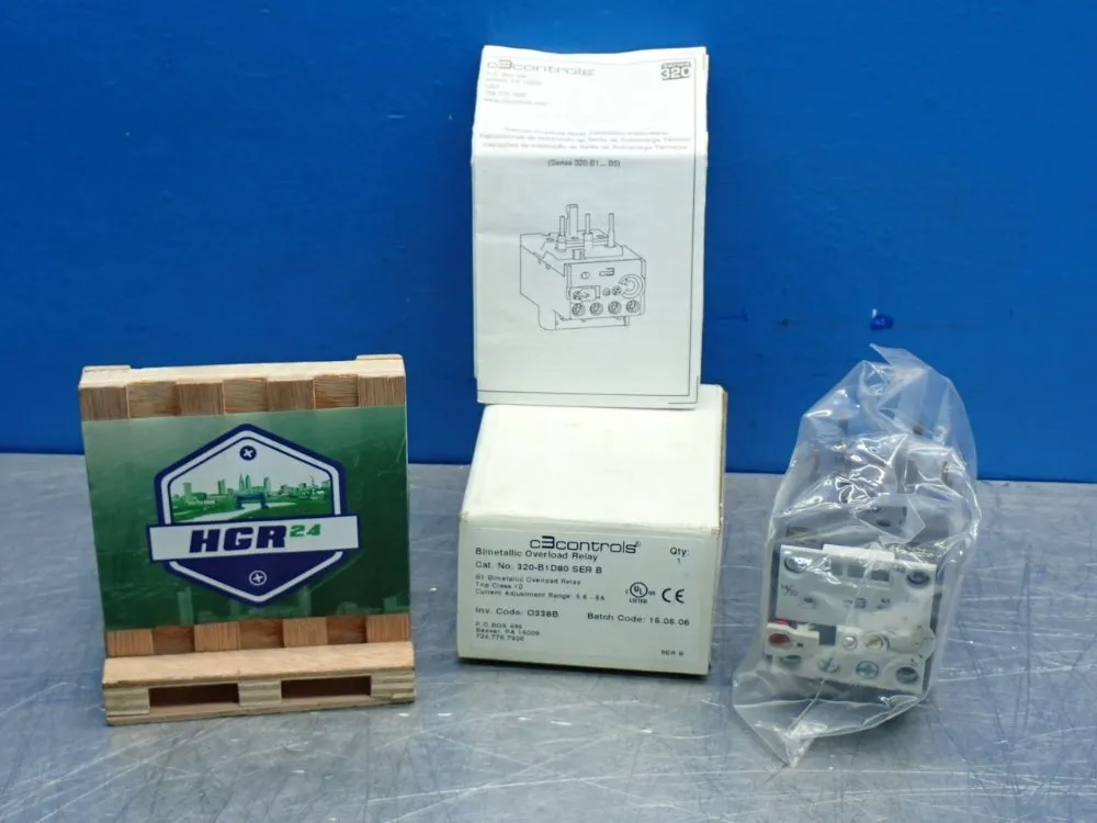 C3controls Bimetallic Overload Relay - 320-b1d80