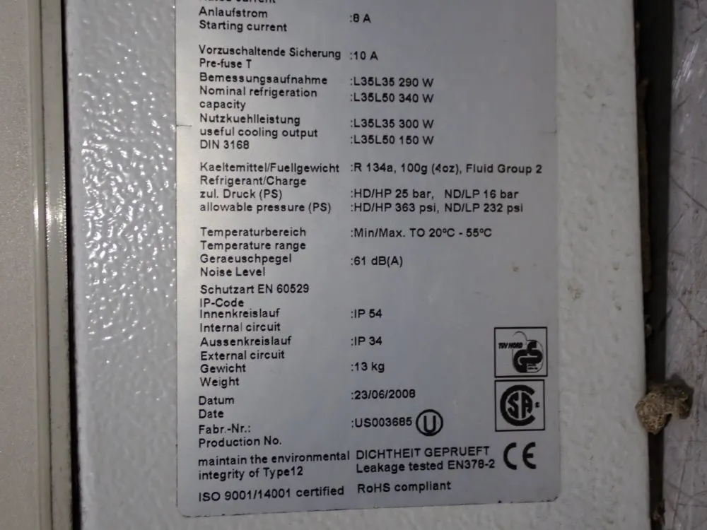 Rital Enclosed Cooling Unit - Sk 3302110
