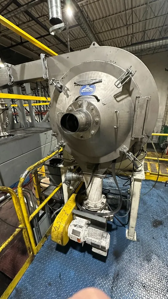 30" Sweco Turbo-screen Classifier, Model Ts-30, S/s, 7.5 Hp