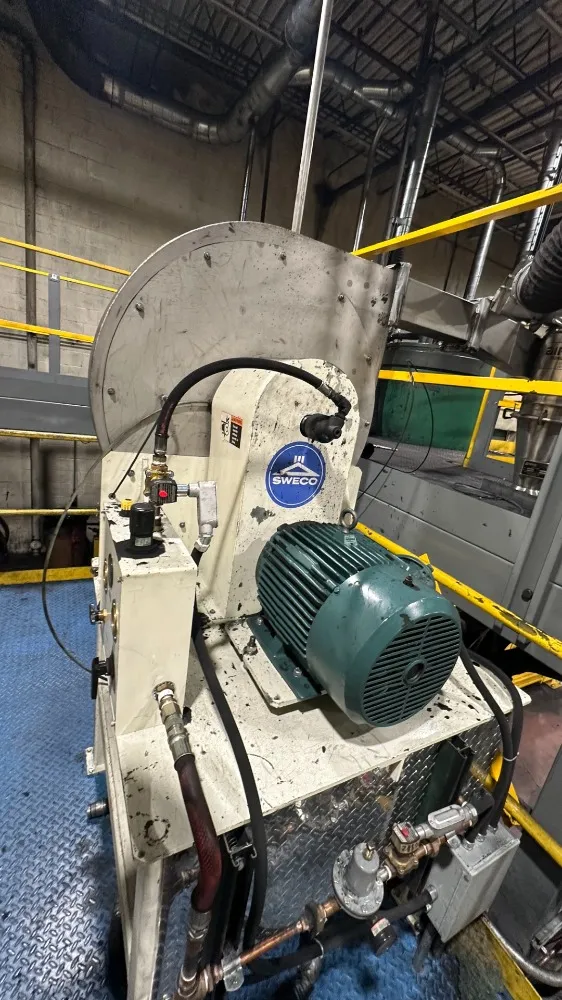 30" Sweco Turbo-screen Classifier, Model Ts-30, S/s, 7.5 Hp