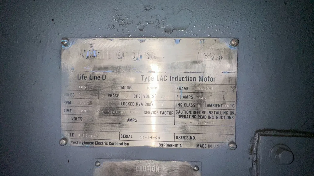 700 Hp Joy Centrifugal Turbo- Air Air Compressor, Model Ta-30