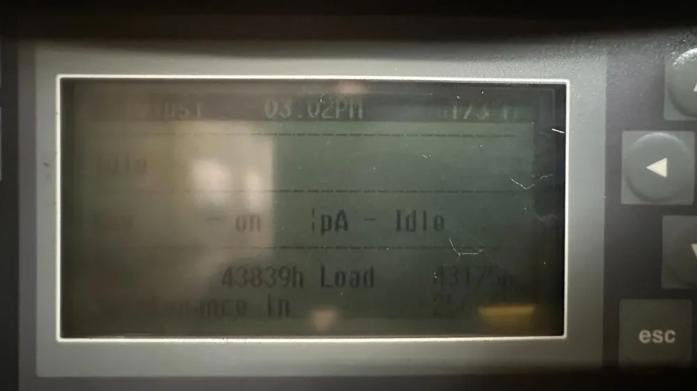 150 Hp Kaeser Air Compressor, Model Sfc110t