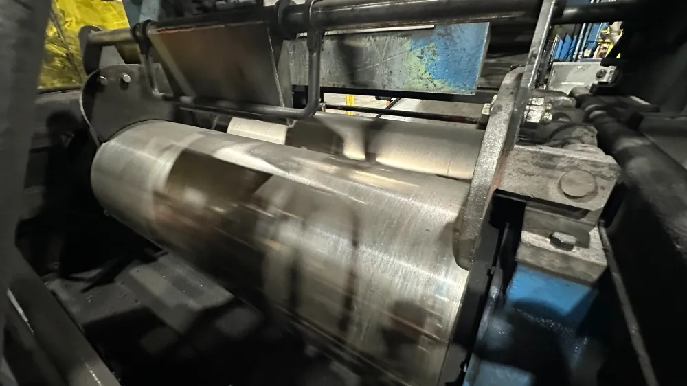 60" Comerio Two Roll Mill, 150hp