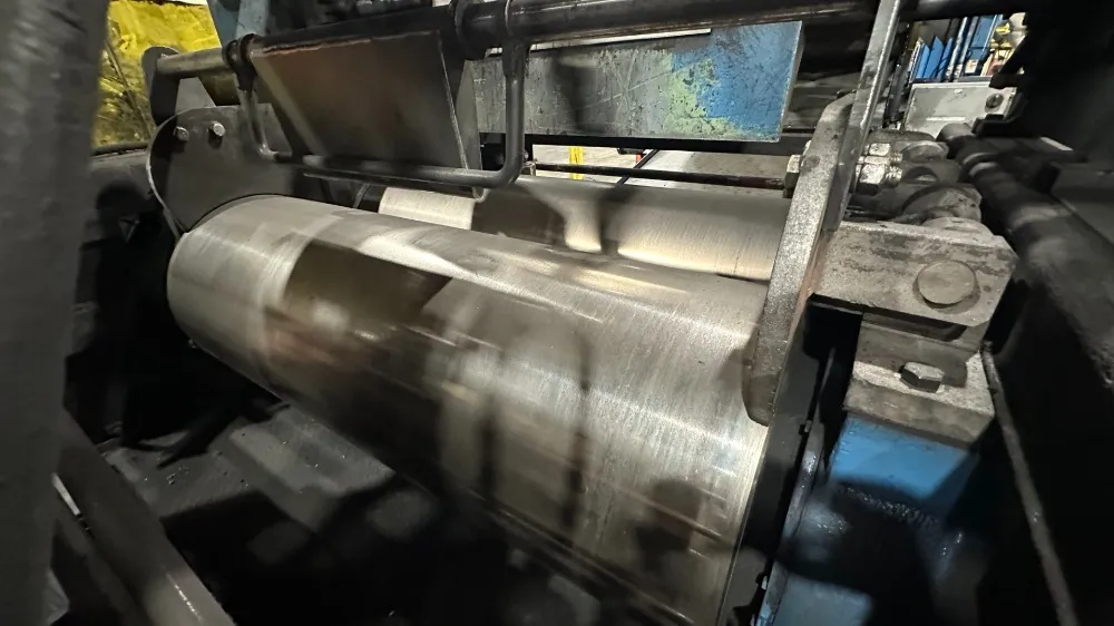 60" Comerio Two Roll Mill, 150hp