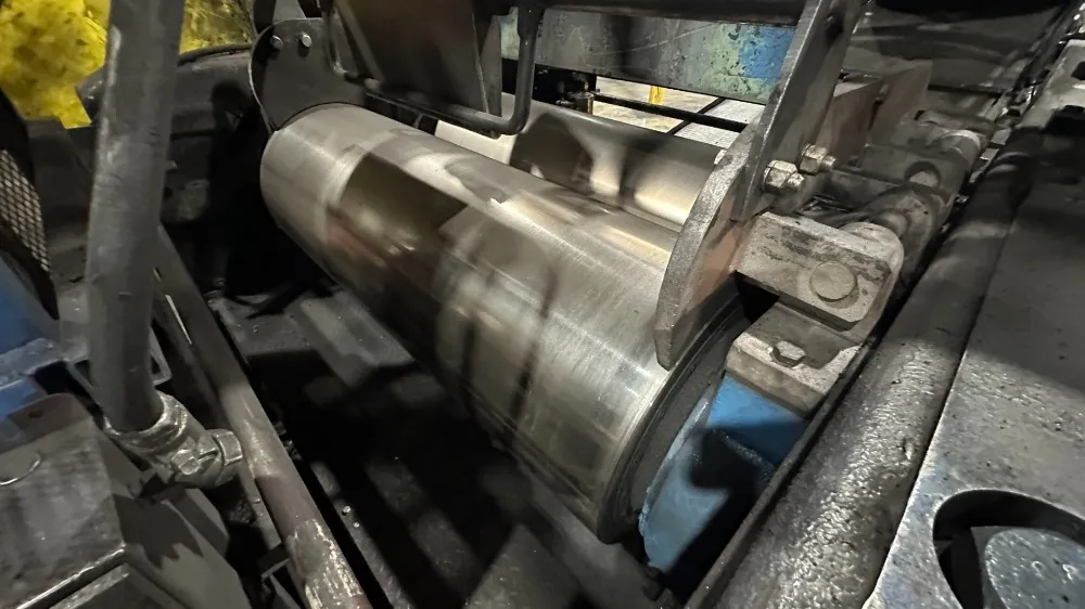 60" Comerio Two Roll Mill, 150hp