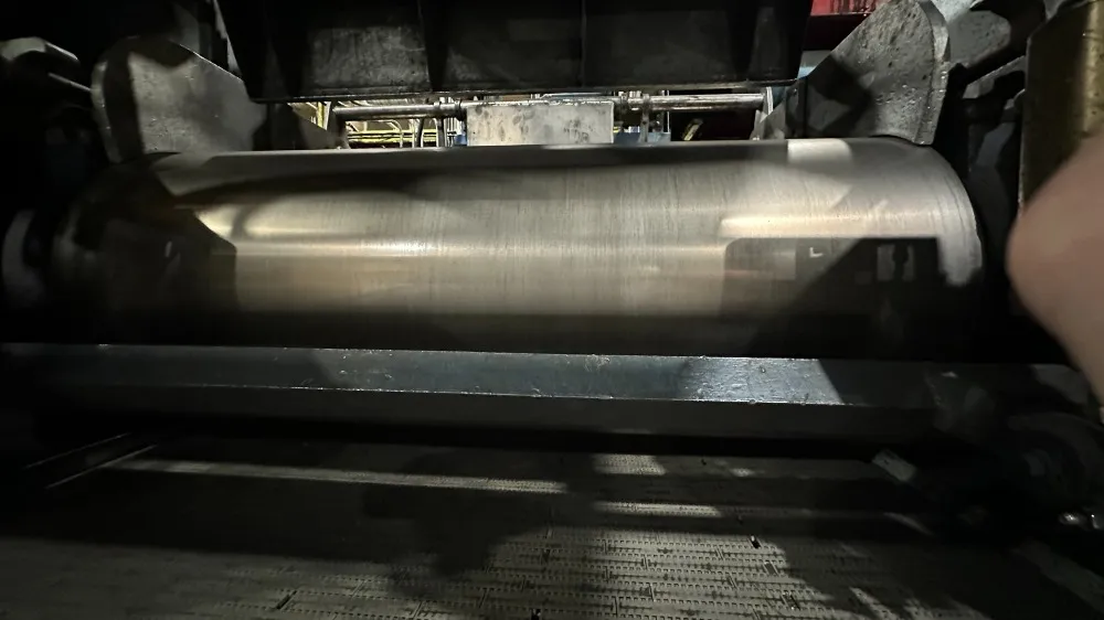 60" Comerio Two Roll Mill, 150hp