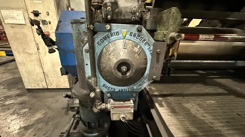 60" Comerio Two Roll Mill, 150hp