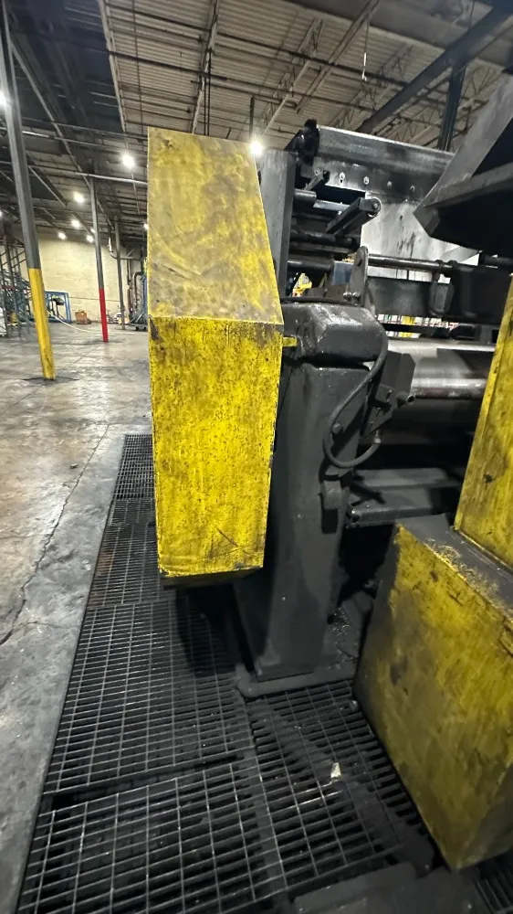 60" Comerio Two Roll Mill, 150hp