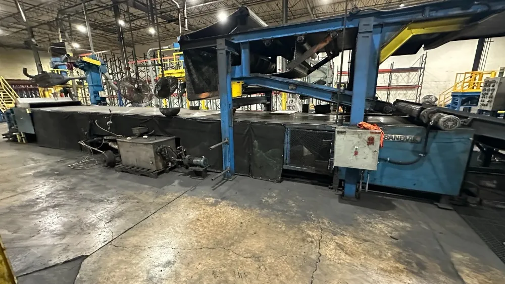 60" X 40' Sandvik Belt Flaker