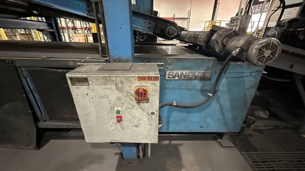 60" X 40' Sandvik Belt Flaker