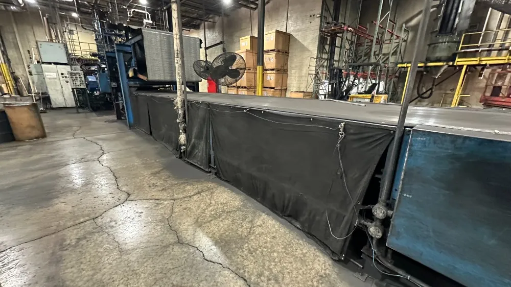 60" X 40' Sandvik Belt Flaker