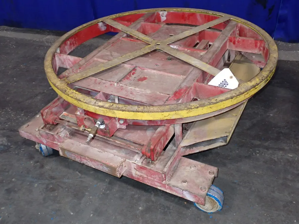 Southworth 44" Portable Pneumatic Turn/lift Table