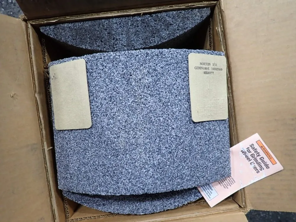 Norton 2 1/4" X 11 1/4" X 8" Grinding Wheel Segments - 69936699712