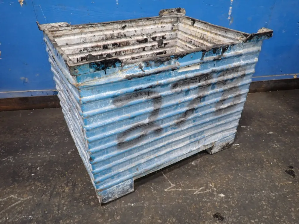 45" X 34" X 30" Id Steel Bin