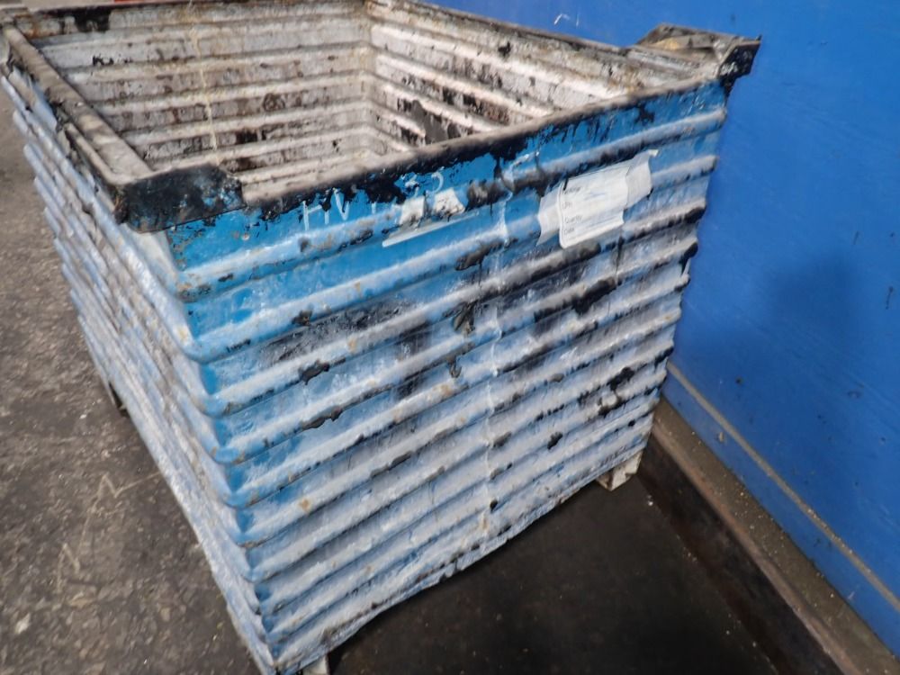 45" X 34" X 30" Id Steel Bin