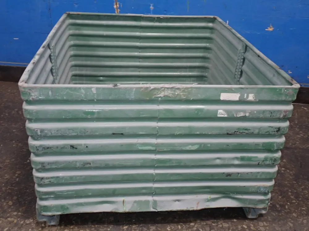 45" X 34" X 30" Id Steel Bin