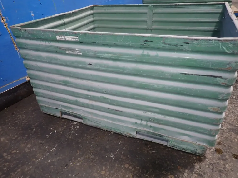 45" X 34" X 30" Id Steel Bin