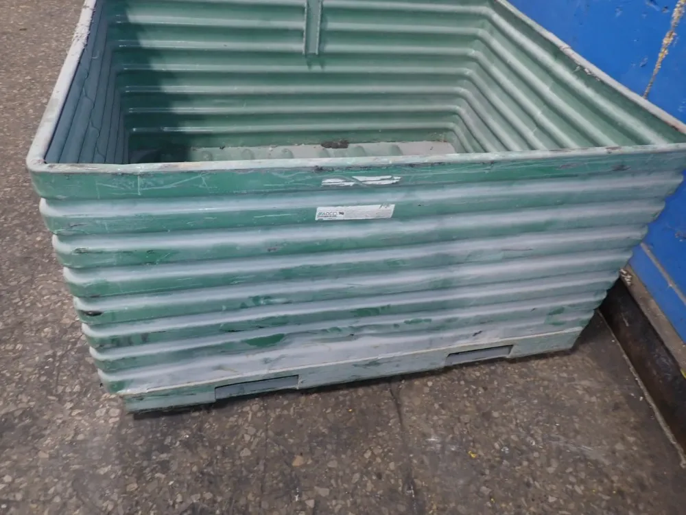 45" X 34" X 30" Id Steel Bin