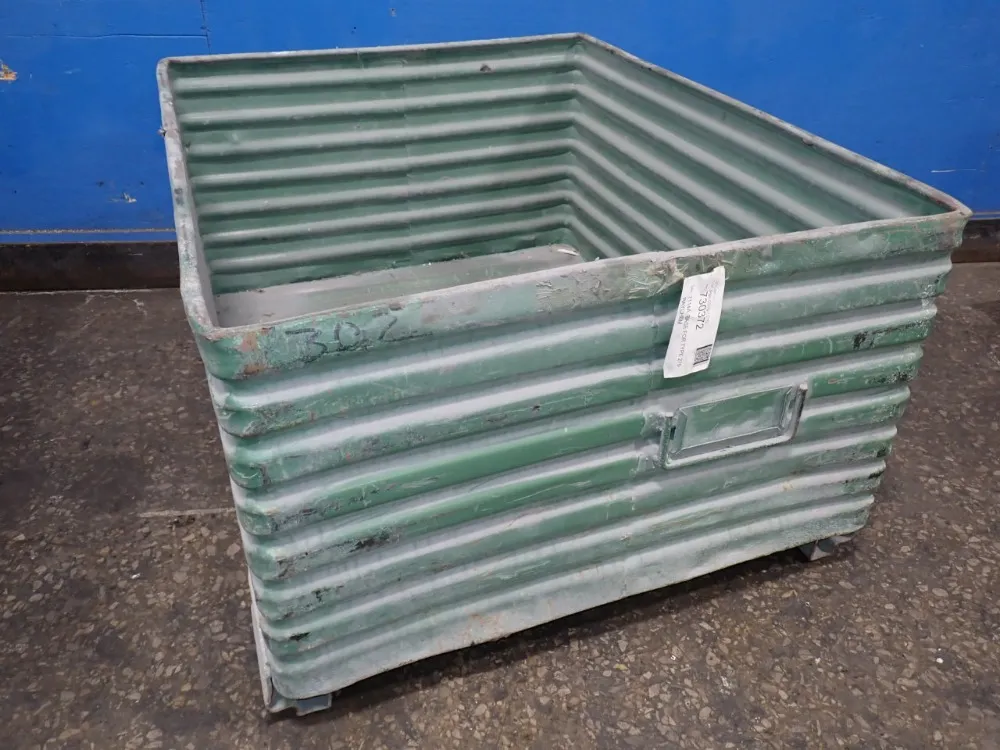 49" X 41" X 24" Id Steel Bin