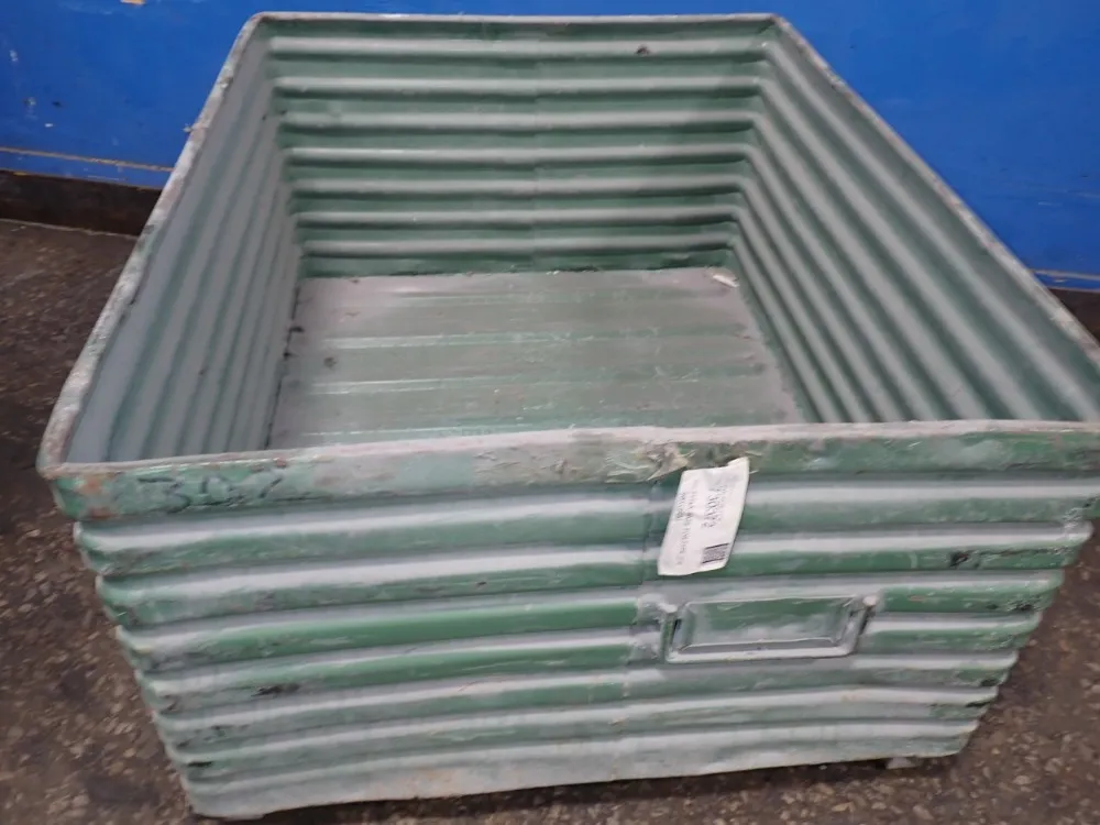 49" X 41" X 24" Id Steel Bin