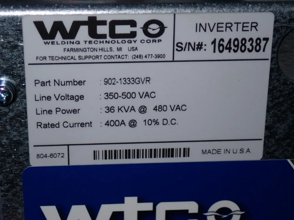 Wtc Welding Controller - 60u5