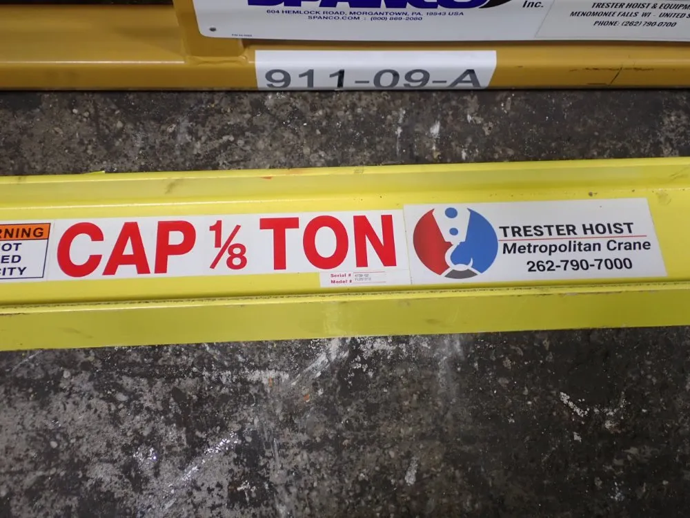 1000 Lbs / 1/8 Ton Crane Systems