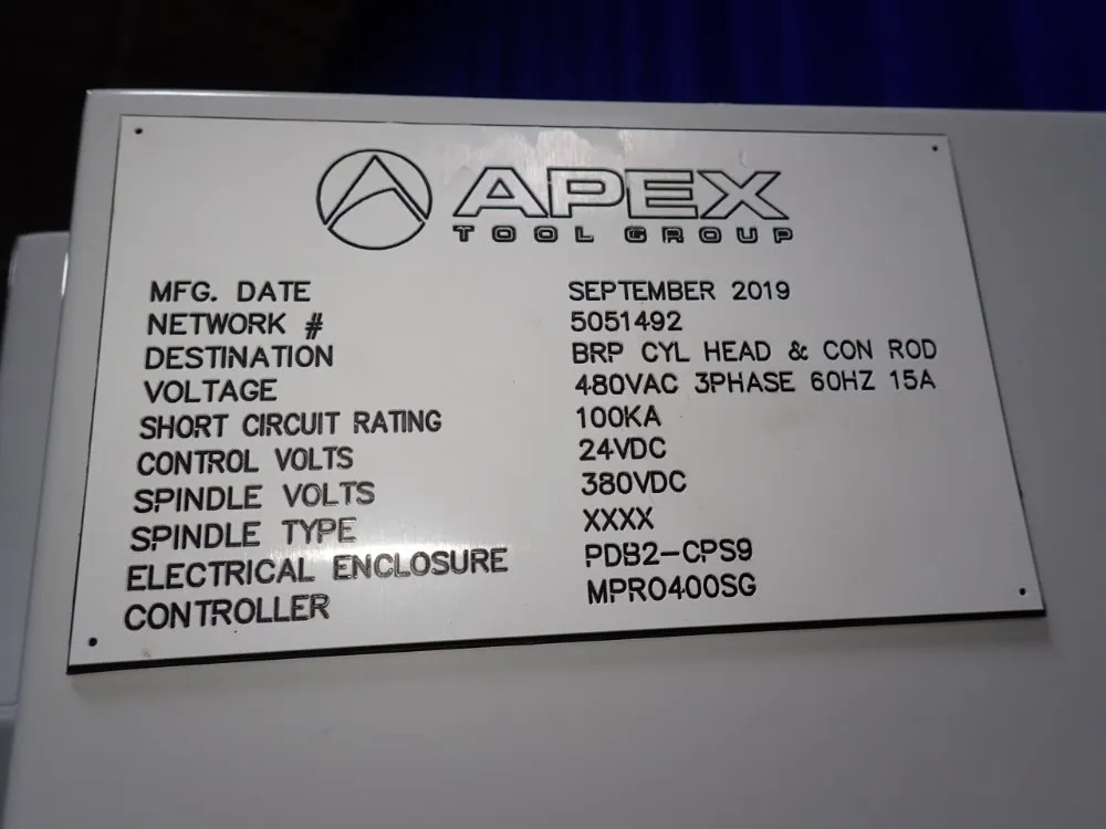 Apex Tool Group Control Panel - Mpro400sg
