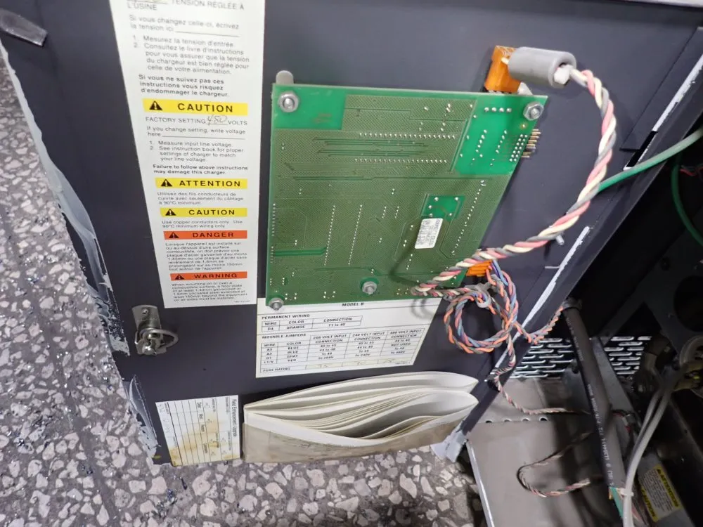 Enersys 550 Ah Battery Charger - Mx1-12-550