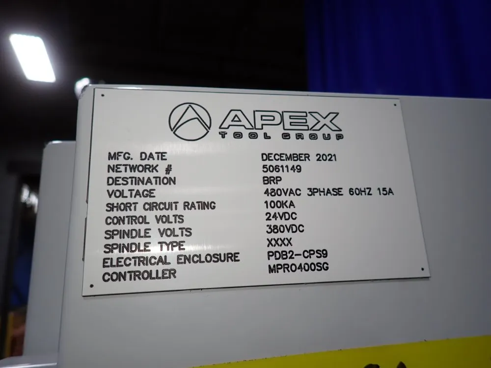 Apex Tool Group Control Panel - Mpro400sg
