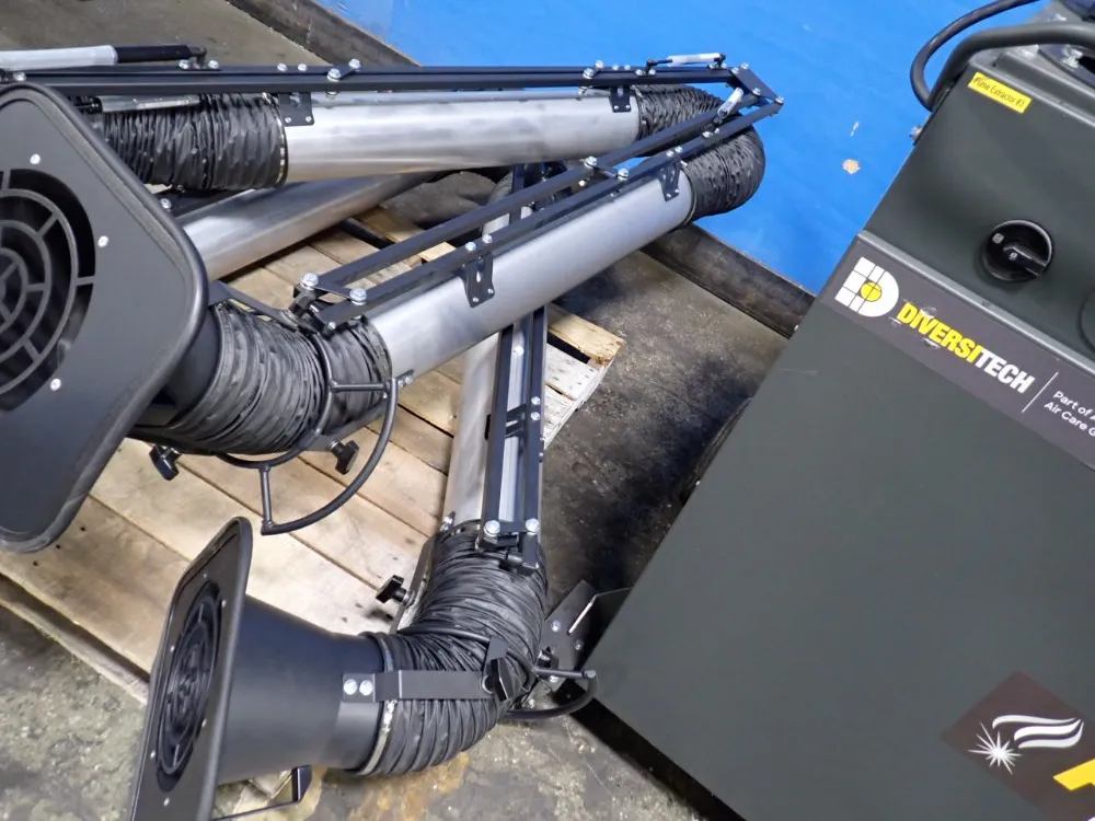 Diversitech 5 Hp Weld Fume Extractor W/arms - Fred Sr-02
