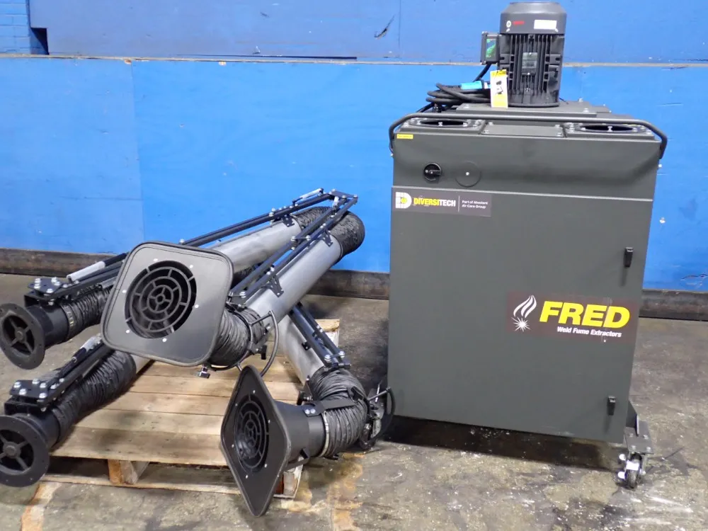 Diversitech 5 Hp Weld Fume Extractor W/arms - Fred Sr-02